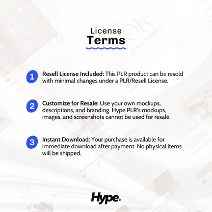 PLR Airbnb Instagram Post Templates - Hype PLR