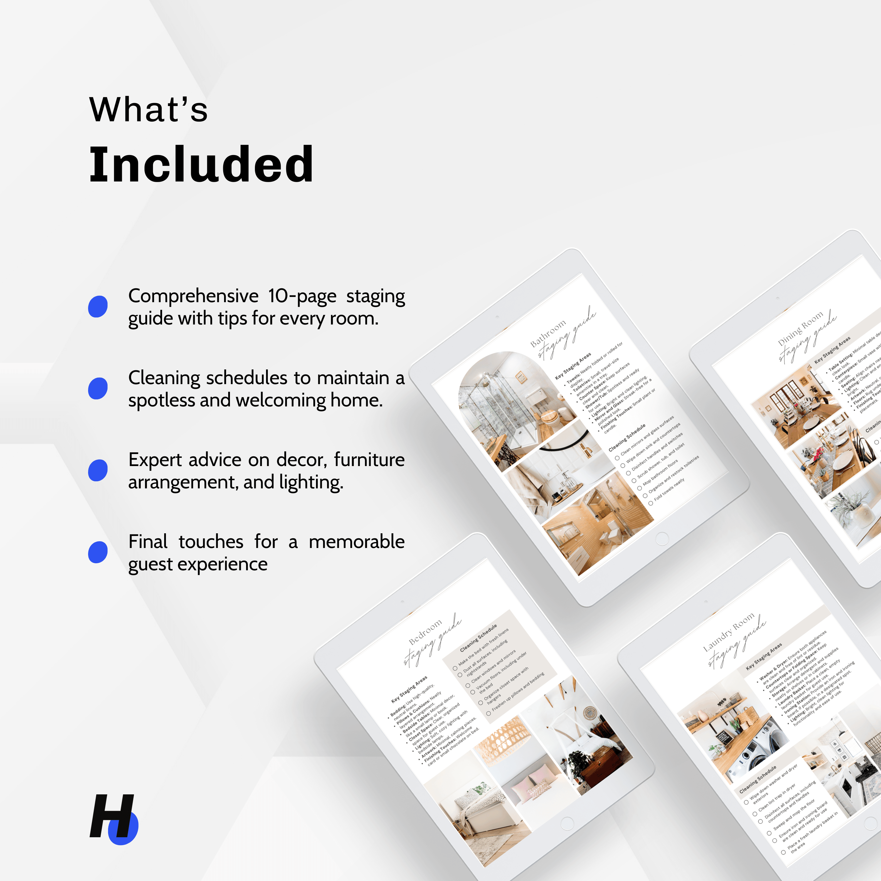 PLR Airbnb Staging Booklet - Hype PLR
