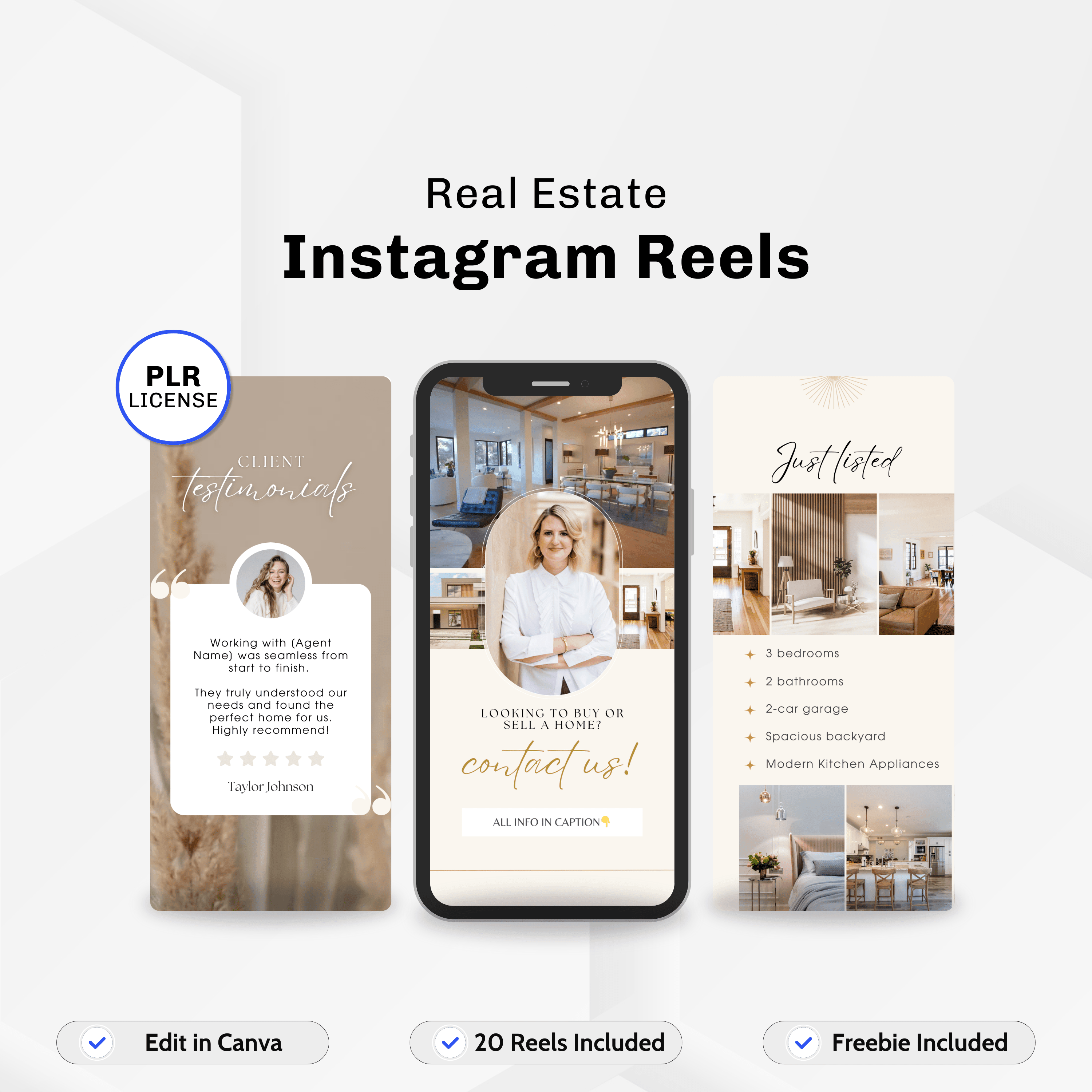 PLR Real Estate Reels - Hype PLR
